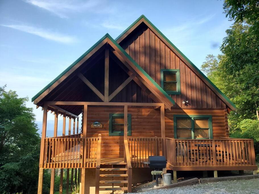 Villa Yogi'S Den: Breathtaking Views! 3 Min To Dollywood, On 1 Acre! Sevierville Exterior foto