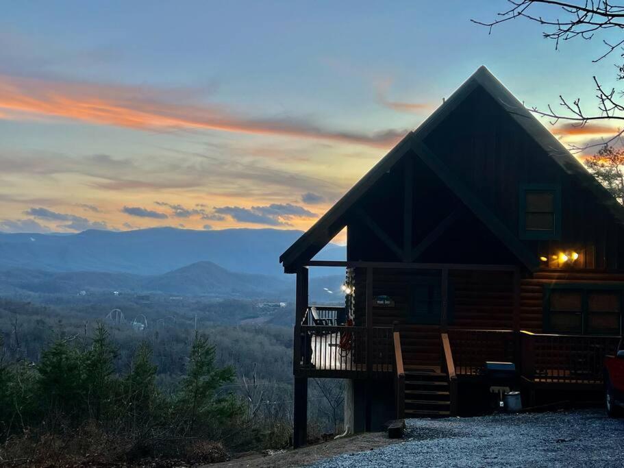 Villa Yogi'S Den: Breathtaking Views! 3 Min To Dollywood, On 1 Acre! Sevierville Exterior foto